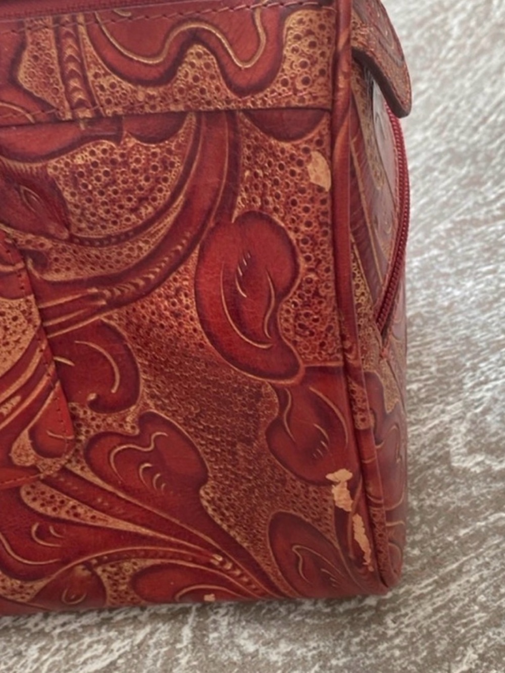 Wilson Red Patterned Women’s Handbag - Picture 7 of 7